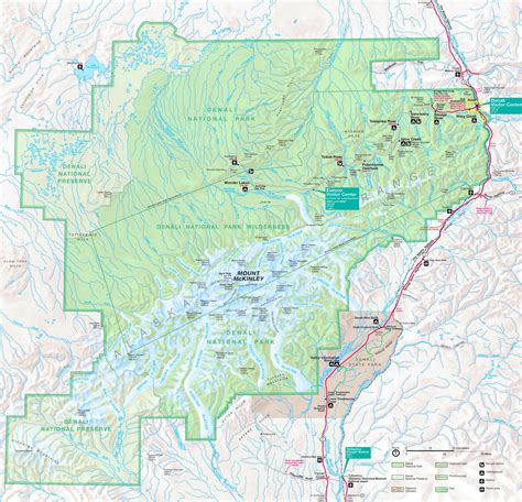 deni danial|denali national park map.